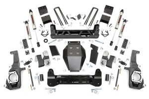 Chevrolet Silverado 2500 HD Suspension Lift Kit - Rough Country - 7.5 Inch NTD V2 - Hammer Black - '11-'19 Chevrolet Silverado 2500 HD Suspension Lift Kit - Rough Country - 7.5 Inch NTD V2 - Hammer Black - '11-'19